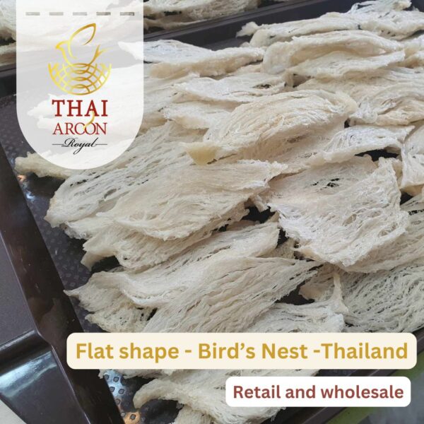 "Flat Shape" Dried Bird's nest