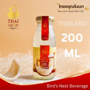 เครื่องดื่มรังนกแท้ ขนาด 200ML แบรนด์ ไทยอรุณรังนก