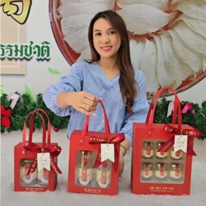 เซตของรับไหว้ - ธีมสีแดง  ตัวอย่าง