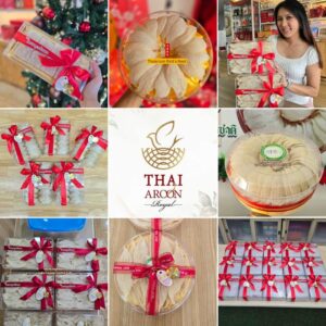 รังนกแห้ง - ของฝาก จัดใส่กล่องของขวัญ ผูกโบว์