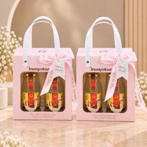 ของขวัญ เซตหูหิ้ว เปิดหน้า (สีชมพู) 299บ.